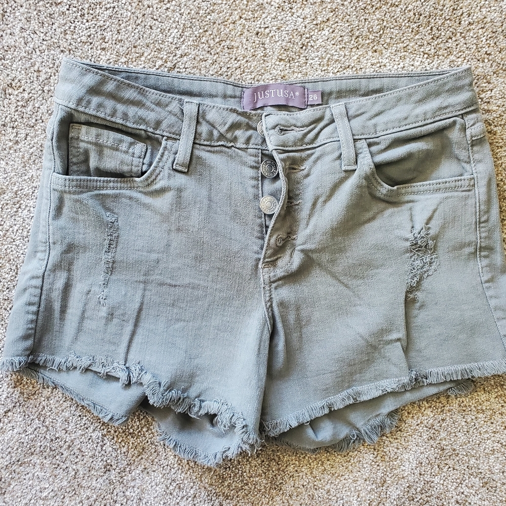 Just USA jean shorts